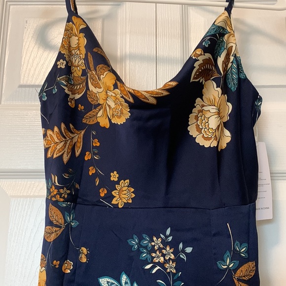 Canton Walker XS Cowl Neck Blue Dress - Picture 2 of 3